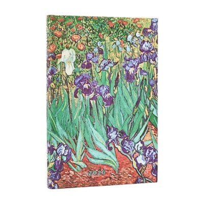 Kalender 2026 Paperblanks Van Gogh’s Irises Mini horisontal, Övrigt