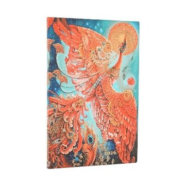 Kalender 2026 Paperblanks Firebird Maxi horisontal, flexi