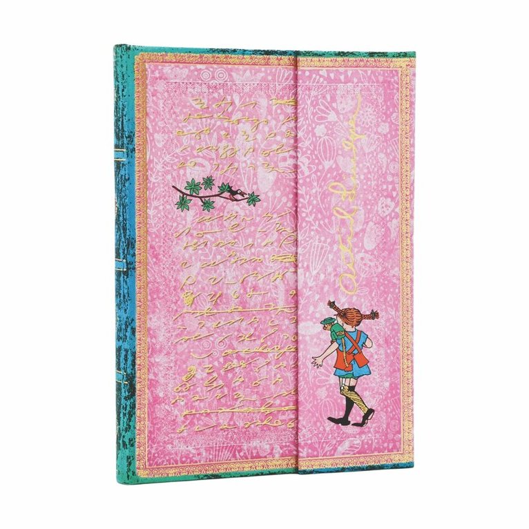Anteckningsbok Paperblanks Midi olinj - Astrid Lindgren, Pippi Långstrump, Övrigt
