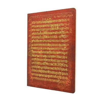 Paperblanks - Mozart, The Hunt A4 Musical Staves (Embellished Manuscripts Collection) Cahier, Häftad