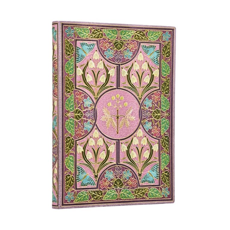 Anteckningsbok Paperblanks Midi flexi linj - Poetry in Bloom, Mimosa, Övrigt