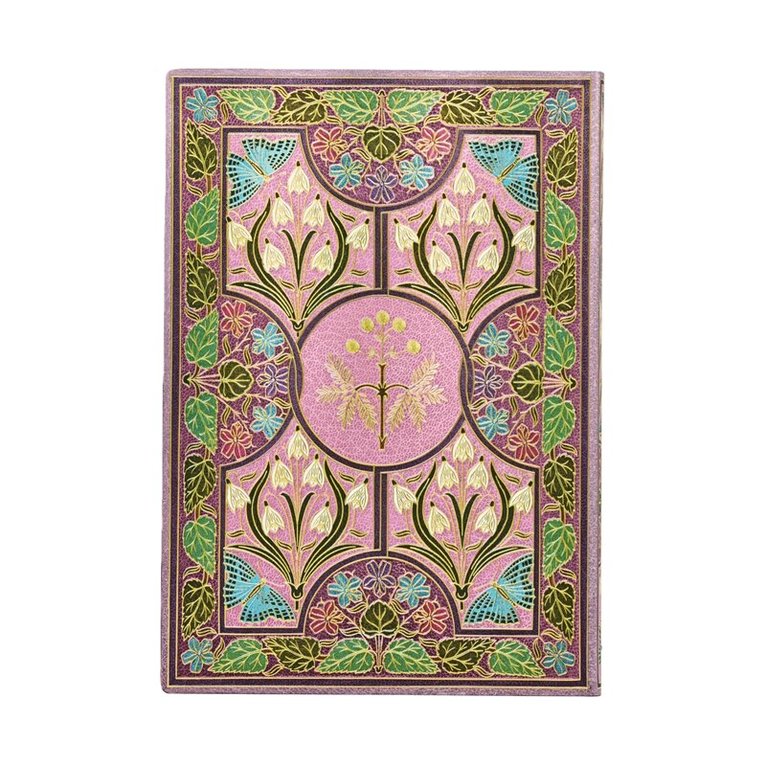Anteckningsbok Paperblanks Midi flexi linj - Poetry in Bloom, Mimosa, Övrigt