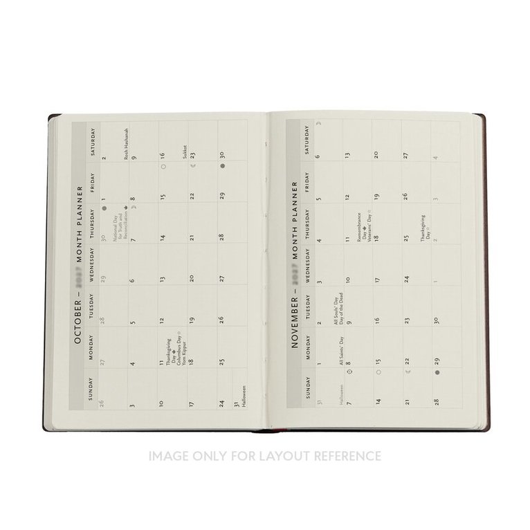 Kalender 2026-2027 Gaudi´s sun, 18-månaders, Mini horisontal, Övrigt