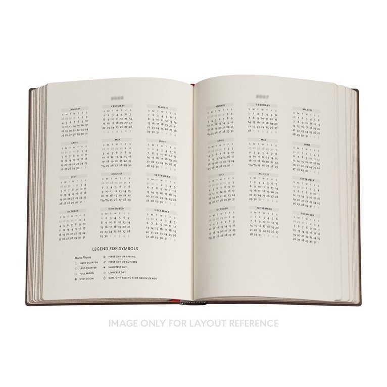 Kalender 2026-2027 Restoration, 18-månaders, Midi horisontal, Övrigt