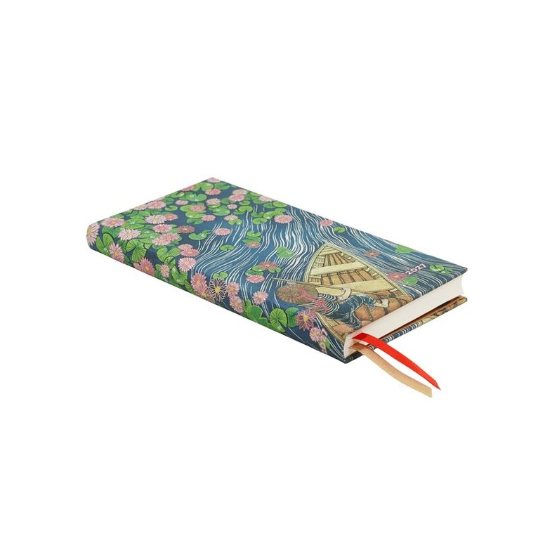 Kalender 2027 Paperblanks Lotus river Slim, Övrigt
