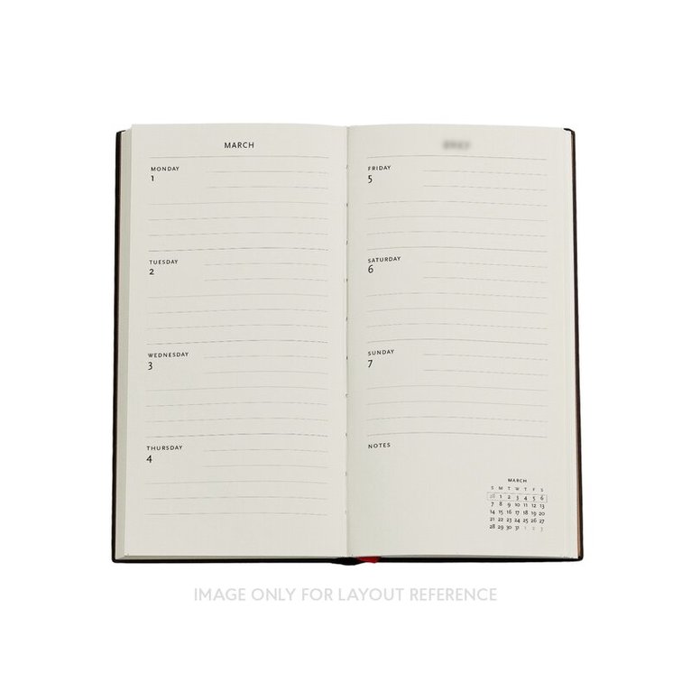 Kalender 2027 Paperblanks Lotus river Slim, Övrigt