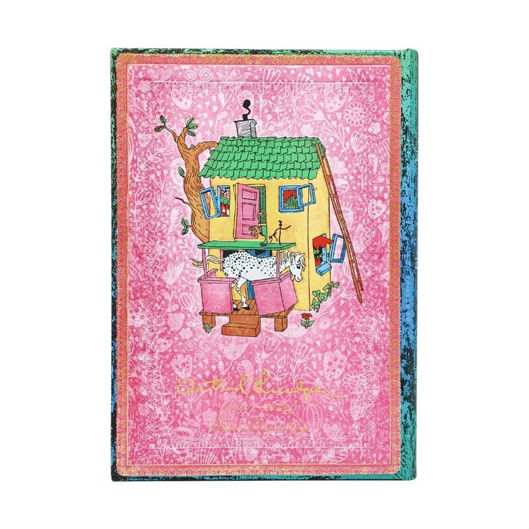 Kalender 2027 Paperblanks Astrid Lindgren : Pippi Långstrump Midi Dayplanner, Övrigt