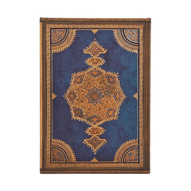 Kalender 2027 Paperblanks Safavid Indigo Midi wrap, Övrigt