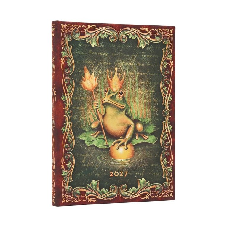 Kalender 2027 Paperblanks The Brothers Grimm : Frog Prince Midi, Övrigt