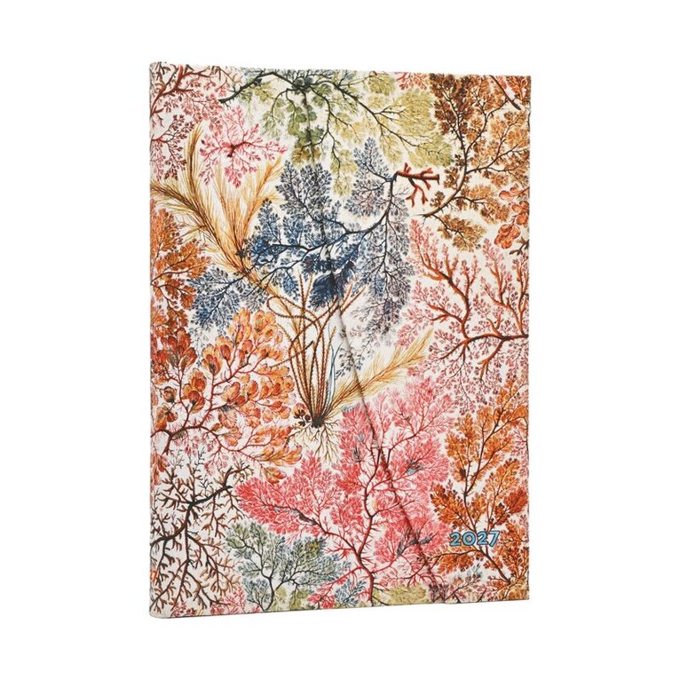 Kalender 2027 Paperblanks Anemone Midi vertikal wrap, Övrigt