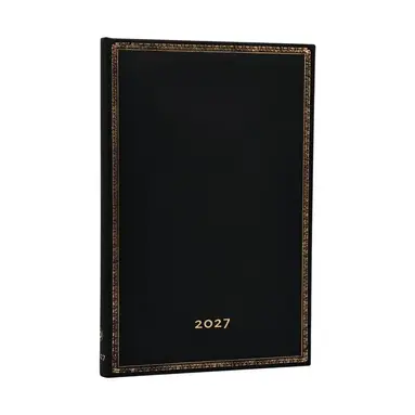 Kalender 2027 Paperblanks Black Edition Maxi, Övrigt