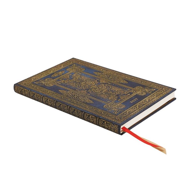 Kalender 2027 Paperblanks Blue Luxe Maxi, Övrigt