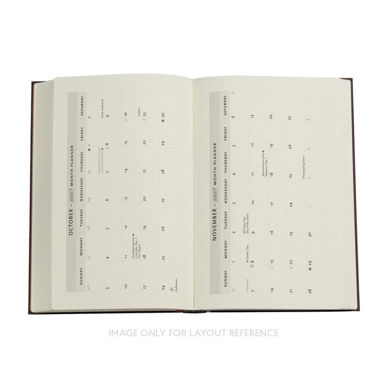 Kalender 2027 Paperblanks Blue Luxe Maxi, Övrigt