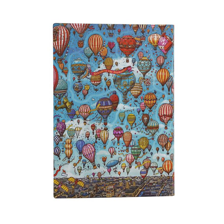 Kalender 2026-2027 Balloon Festival, flexi, 18-månaders, Midi  horisontal, Övrigt