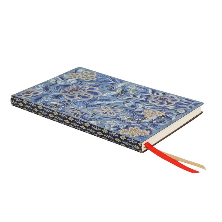 Kalender 2026-2027 Blue Willow, flexi, 18-månaders, Maxi vertikal, Övrigt
