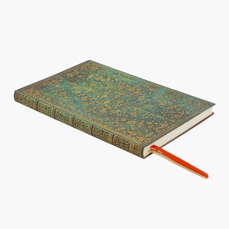 Kalender 2026-2027 Emerald Flower, flexi,18-månaders, Maxi vertikal, Övrigt