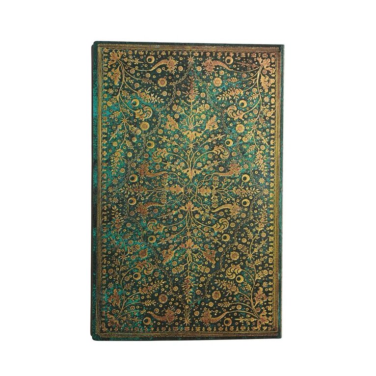 Kalender 2026-2027 Emerald Flower, flexi,18-månaders, Maxi vertikal, Övrigt