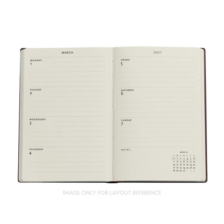 Kalender 2027 Paperblanks Mimosa, flexi Mini flexi, Övrigt
