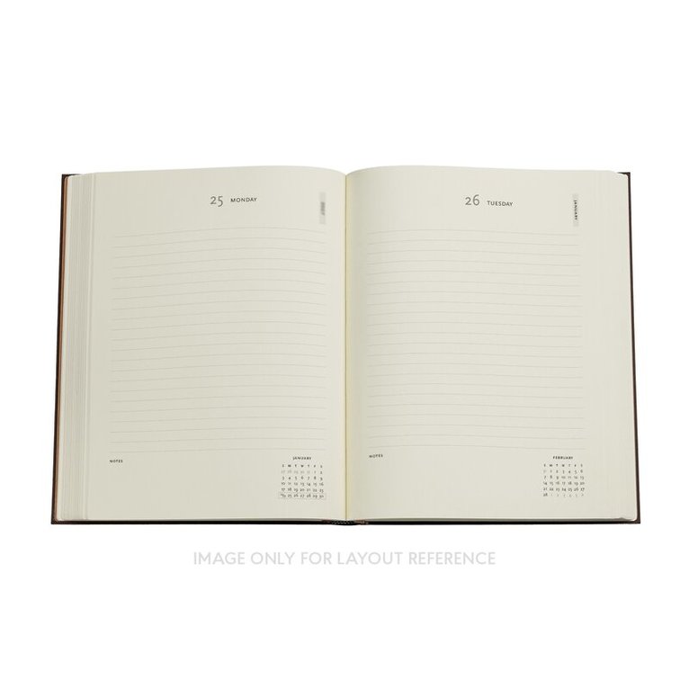 Kalender 2027 Paperblanks Jane Austen : Persuasion Ultra Dayplannerflexi, Övrigt