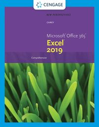 bokomslag New Perspectives Microsoft Office 365 & Excel 2019 Comprehensive