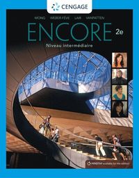 bokomslag Encore Intermediate French, Student Edition
