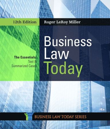 bokomslag Business Law Today: The Essentials