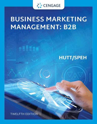 Michael Hutt, Thomas Speh - Business Marketing Management B2B, Häftad