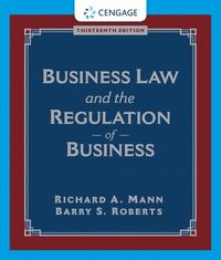 bokomslag Business Law and the Regulation of Business