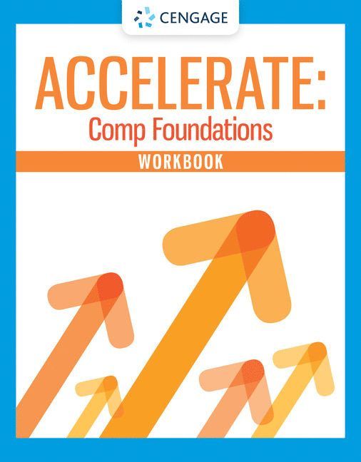 Student Workbook for Accelerate: Writing