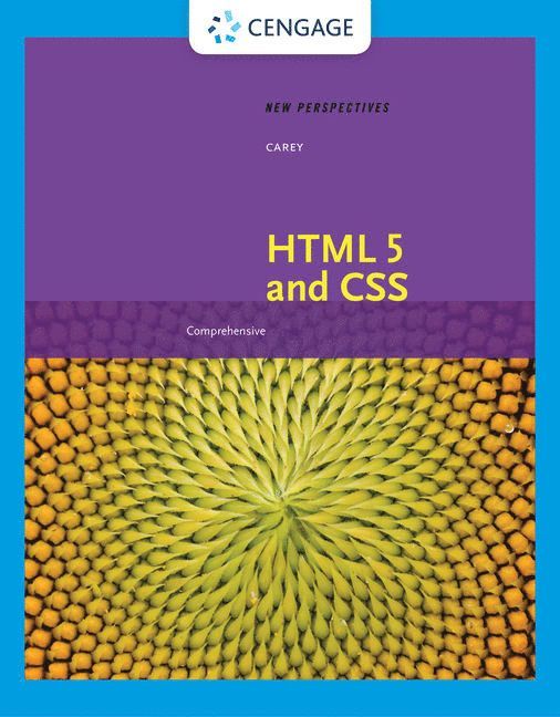 New Perspectives on HTML 5 and CSS: Comprehensive 1