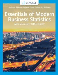bokomslag Essentials of Modern Business Statistics with MicrosoftÃ?Â¿ ExcelÃ?Â¿