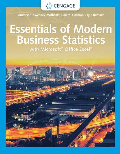 bokomslag Essentials of Modern Business Statistics with MicrosoftÃ?Â¿ ExcelÃ?Â¿