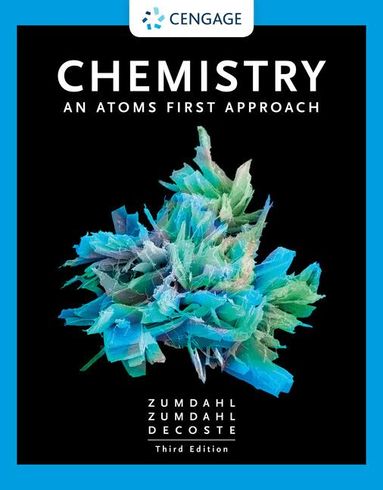 Steven Zumdahl, Susan Zumdahl, Donald J. DeCoste - Chemistry: An Atoms First Approach, Inbunden