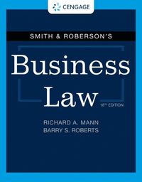 bokomslag Smith & Roberson's Business Law