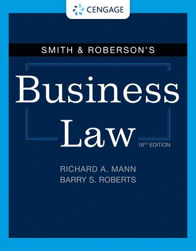 bokomslag Smith & Roberson's Business Law