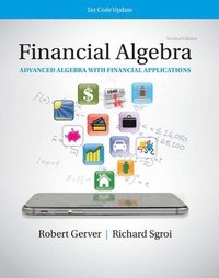 bokomslag K12 Student Workbook for Financial Algebra: Advanced Algebra with Financial Applications Tax Code Update, 2nd Student Edition