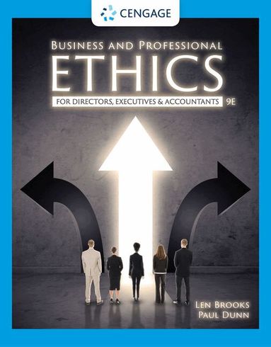 Leonard J. Brooks, Paul Dunn - Business and Professional Ethics, Häftad