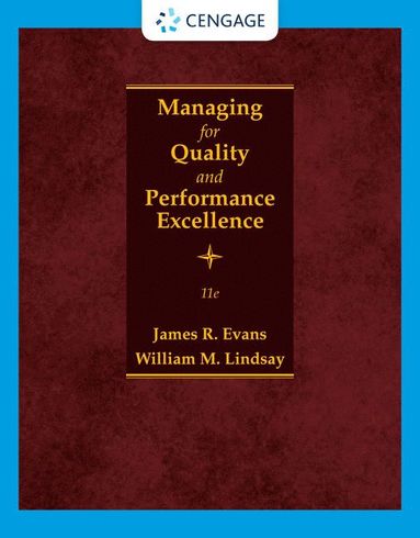 bokomslag Managing for Quality and Performance Excellence