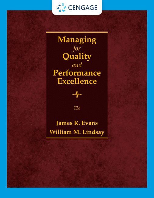 Managing for Quality and Performance Excellence 1