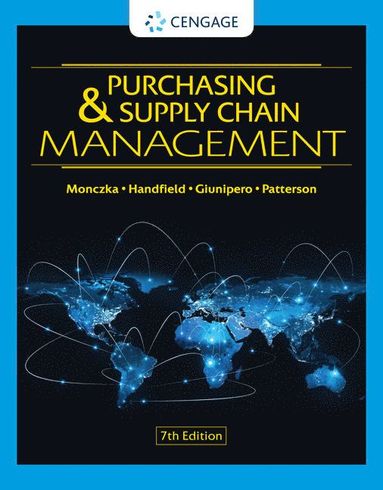 bokomslag Purchasing and Supply Chain Management