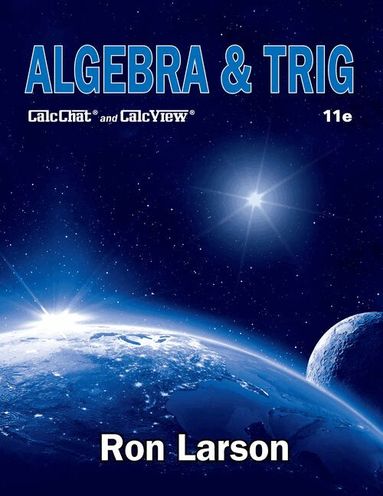 Ron Larson - Algebra & Trig, Inbunden