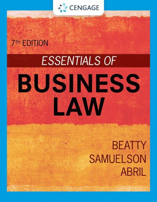 Essentials of Business Law 1