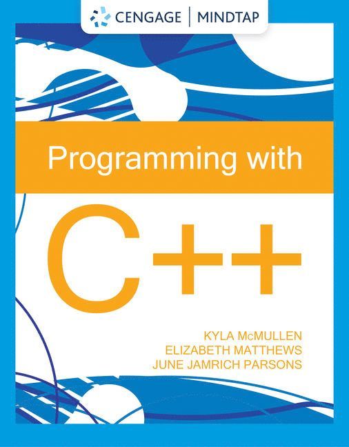 Kyla McMullen, Elizabeth Matthews, June Jamrich Parsons, Kyla (University of Florida) McMullen, Elizabeth (Washington and Lee University) Matthews, June Jamrich (MediaTechnics Corporation) Parsons, June Jamnich Parsons - Programming with C++, Häftad