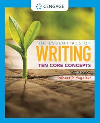 bokomslag The Essentials of Writing: Ten Core Concepts (w/ MLA9E Update)