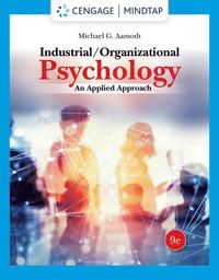bokomslag Workbook for Aamodt Industrial/Organizational Psychology: An Applied Approach