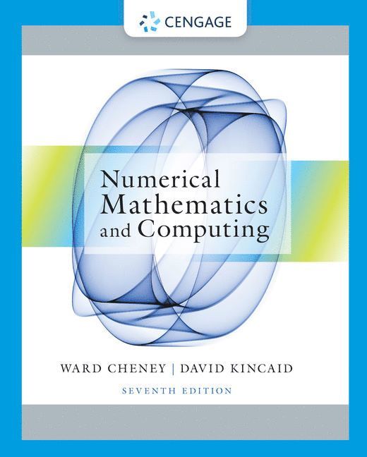 Numerical Mathematics and Computing 1