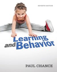 bokomslag Learning and Behavior