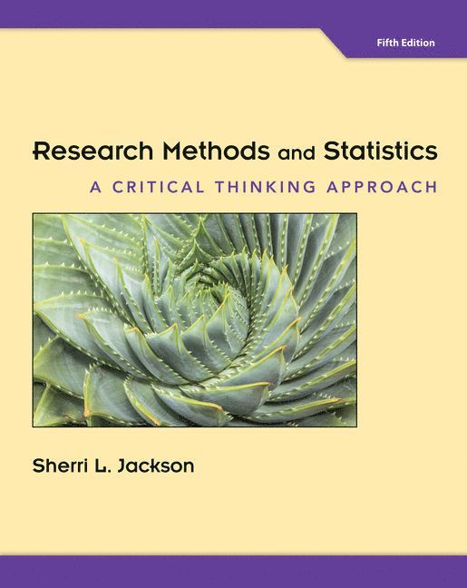 Research Methods and Statistics 1