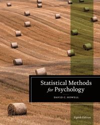 bokomslag Statistical Methods for Psychology
