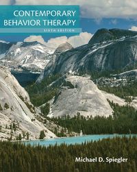 bokomslag Contemporary Behavior Therapy